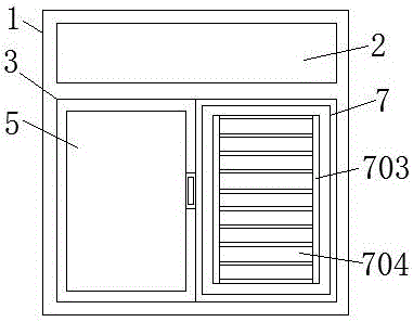 一种带百叶窗的窗户的制作方法