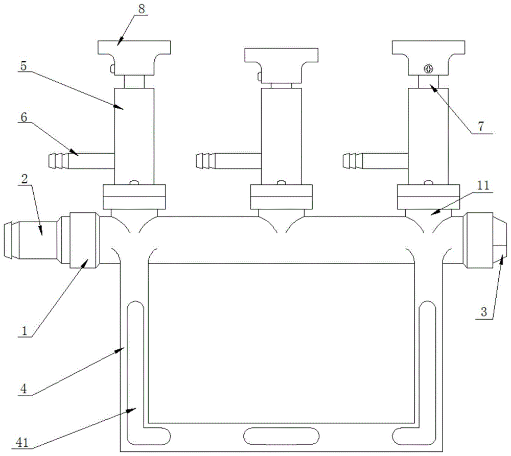 一种重型车辆刹车淋水组合开关的制作方法