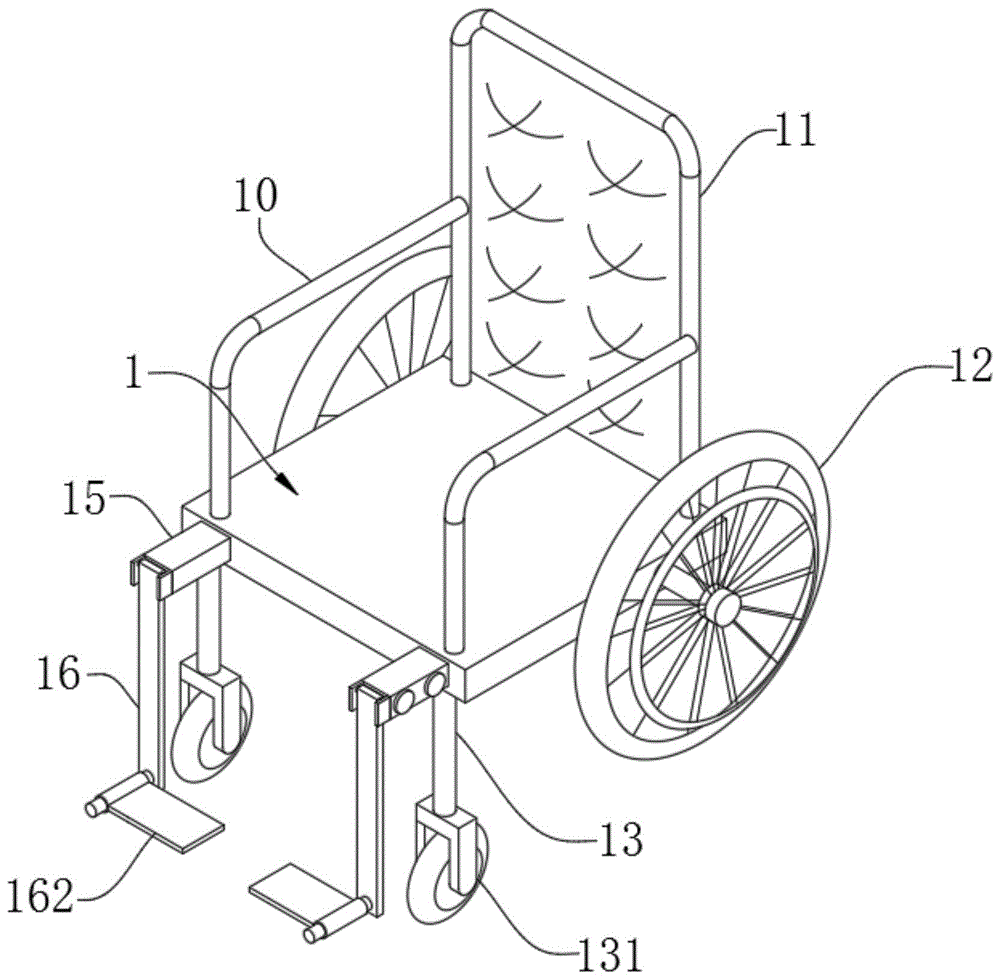 一种骨科改良式轮椅的制作方法