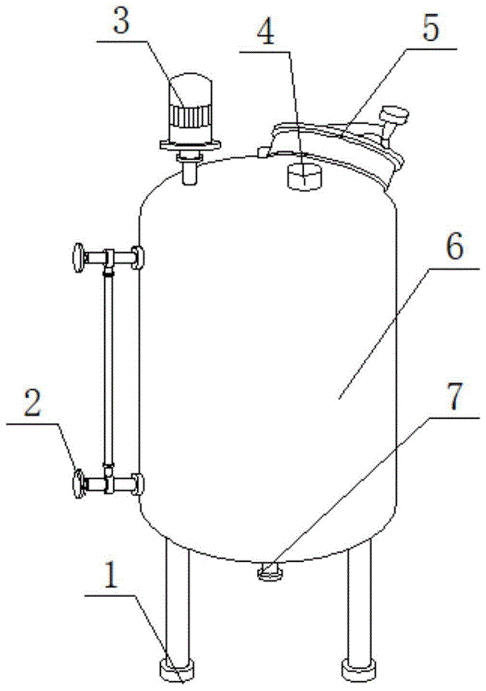 一种除氟设备用再生液存放罐的制作方法