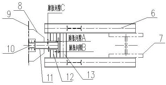 用于燃烬风道的限位装置及限位方法与流程