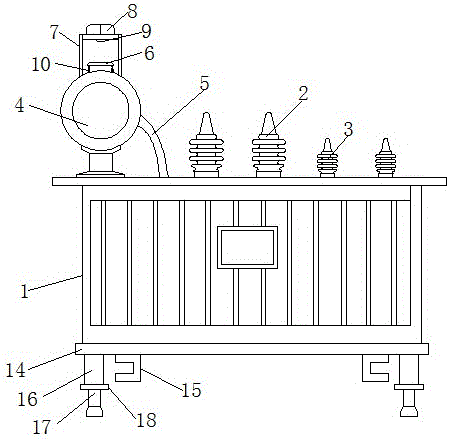 一种具有预警功能的煤矿变压器的制作方法