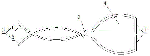 一种超市活鱼夹取工具的制作方法