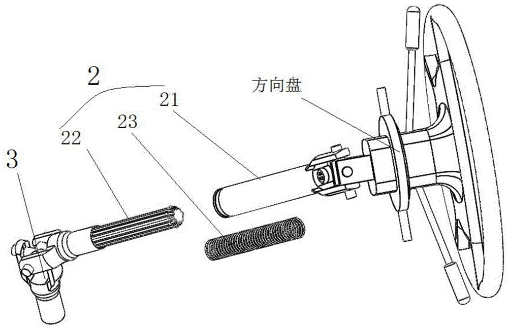 一种机动车转向轴的制作方法