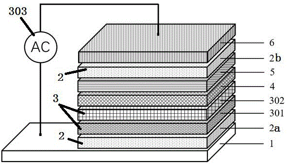 一种基于场激发电荷复合型AC-OLED结构的制作方法