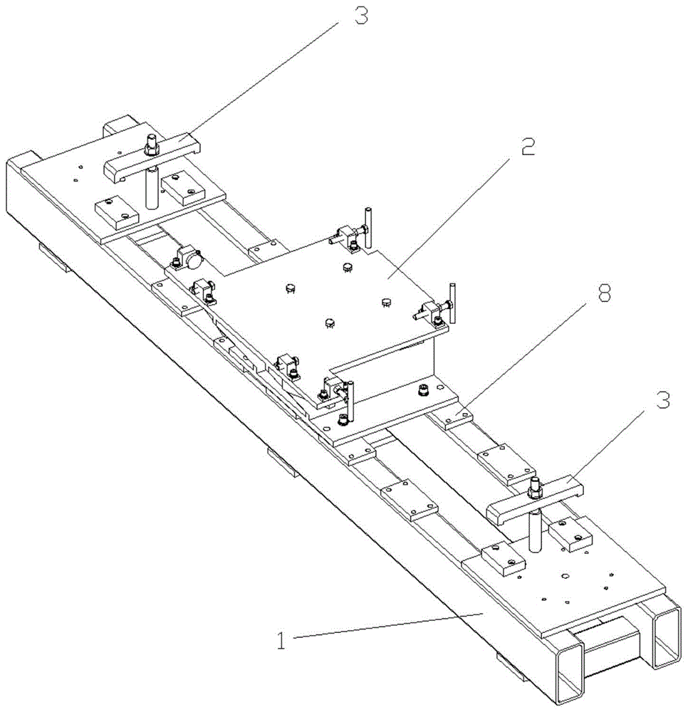 侧梁夹具工装的制作方法