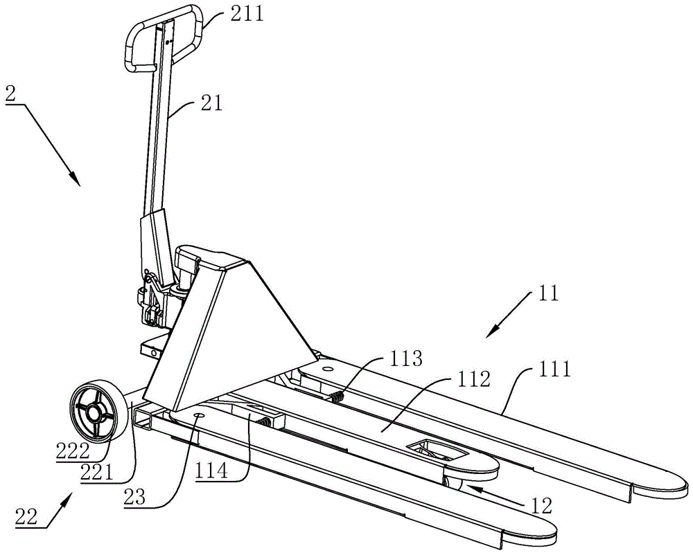 叉车的制作方法