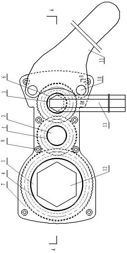 电厂专用法兰盘拆装扳手加力器的制作方法