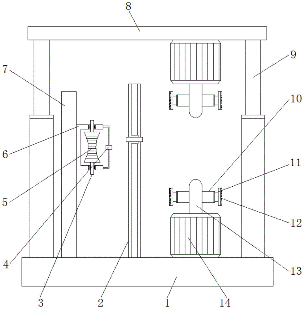 一种聚四氟乙烯波纹管编织机的制作方法