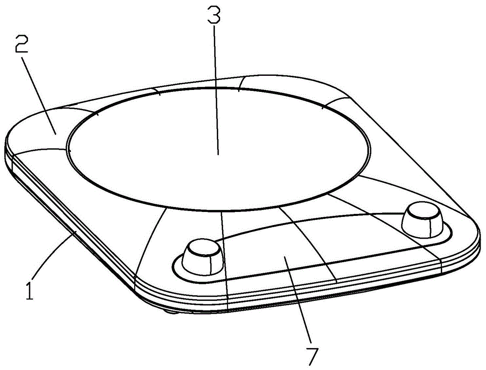 一种改进线圈盘散热的电磁灶的制作方法