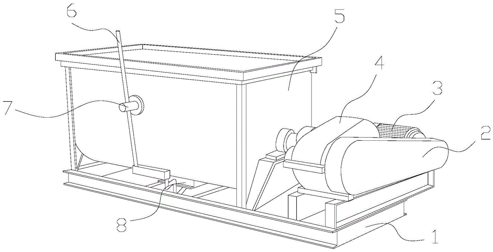 一种卧式可旋转食品发酵设备的制作方法
