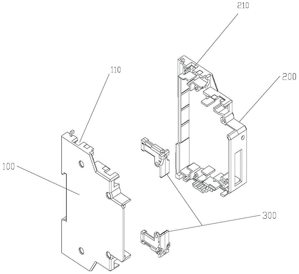 一种电表壳体结构及电表的制作方法