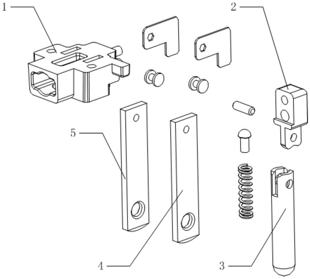 一种可折叠式插销的制作方法