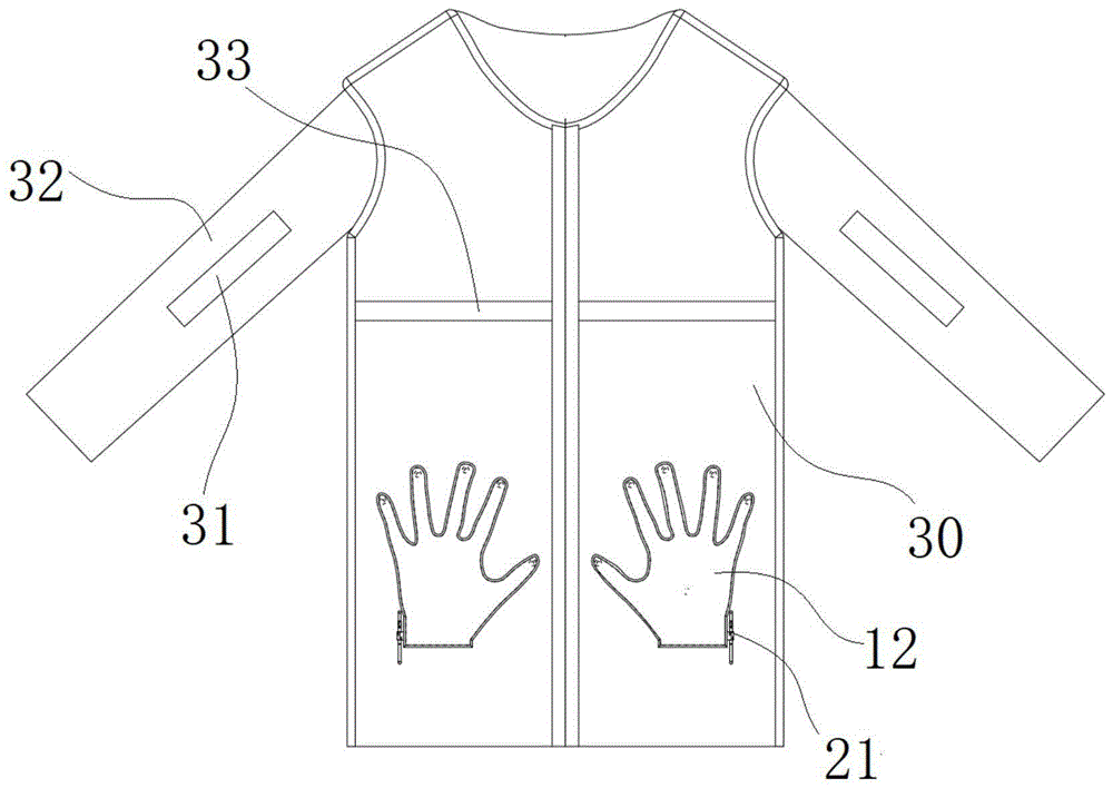 一种纳米防污与防静电功能的织物面料工作服的制作方法