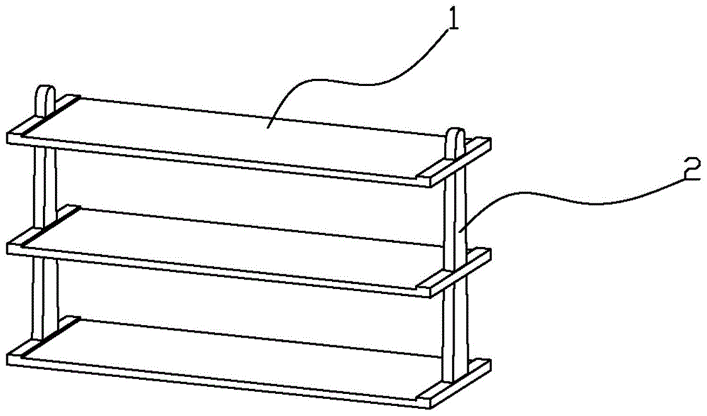 一种新型鞋架的制作方法