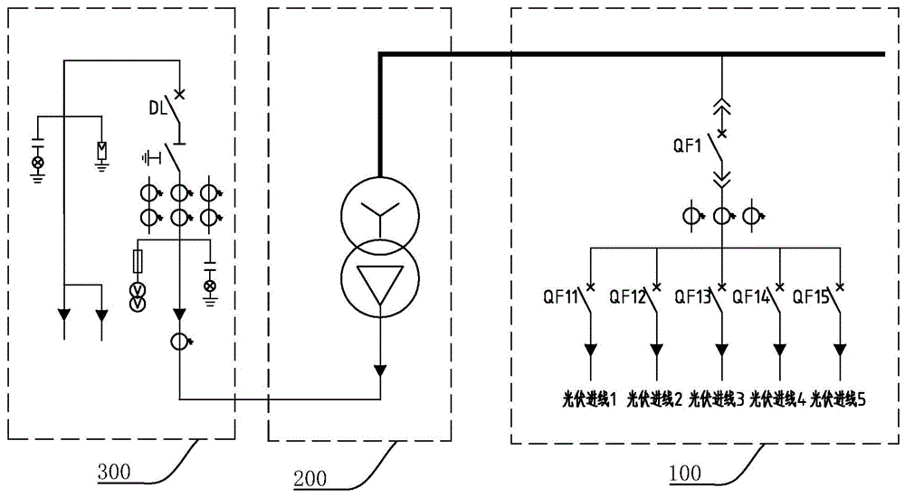 一种具备电气联锁装置的分布式光伏并网发电系统的制作方法