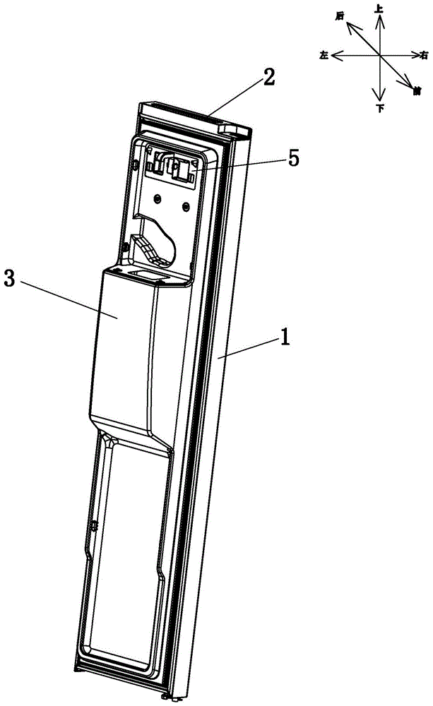 一种设置预埋端子座的制冰机的制作方法