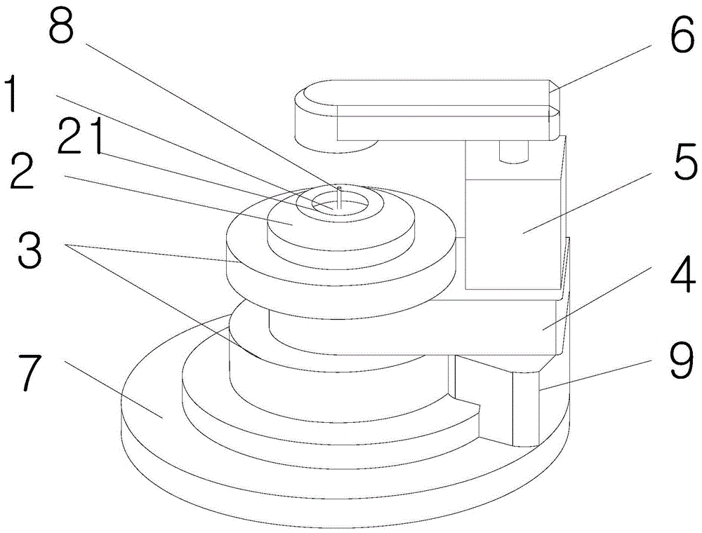 一种叶轮加工专用夹具的制作方法