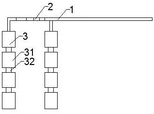 栏杆清洗刷的制作方法