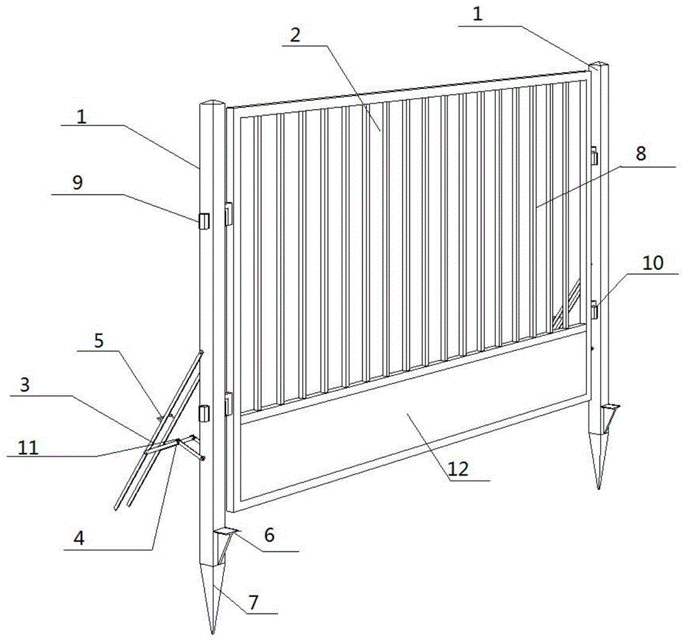 一种适用于软基快速施工的定型化防护栏杆的制作方法