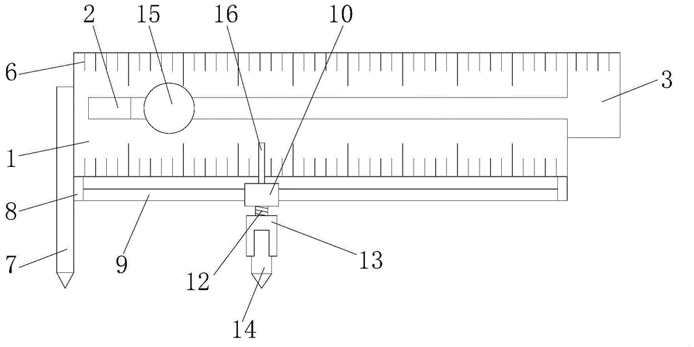 一种数学教学用测量工具的制作方法