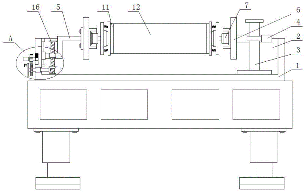 高分子托辊自动压装机的制作方法