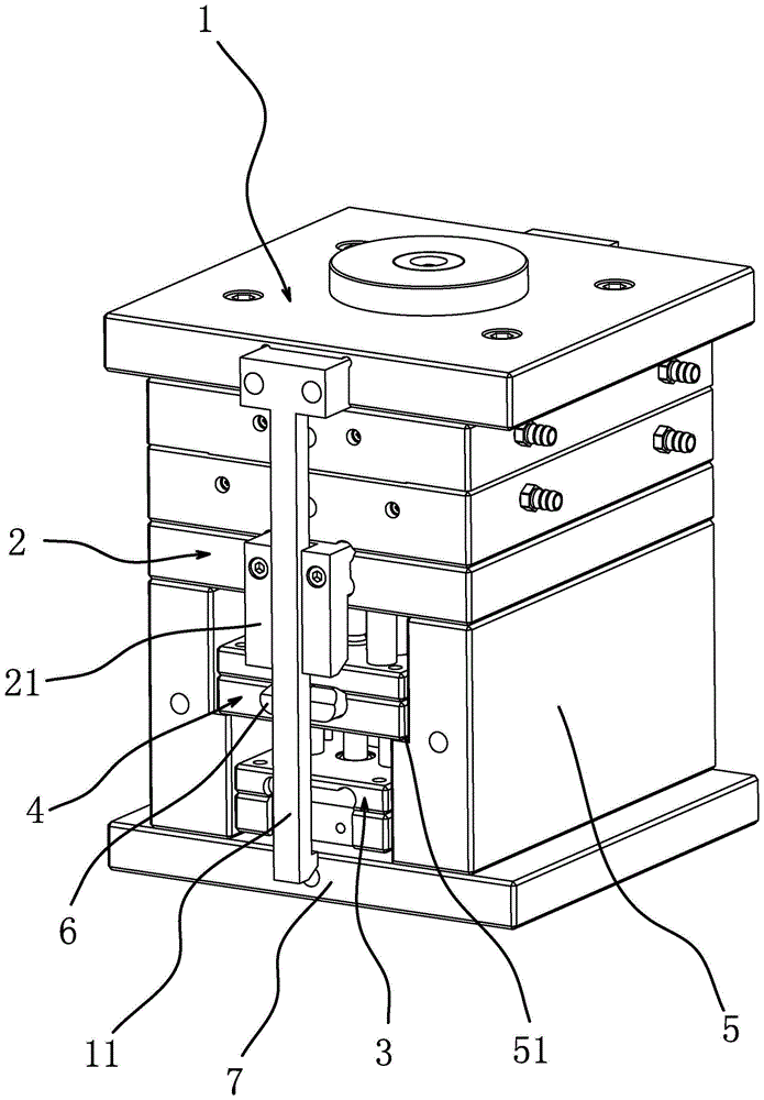 一种二次顶出注塑模具的制作方法