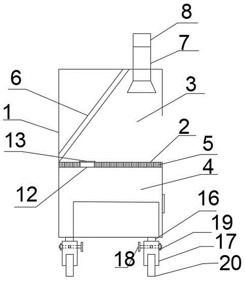 分子生物学实验用通风橱的制作方法