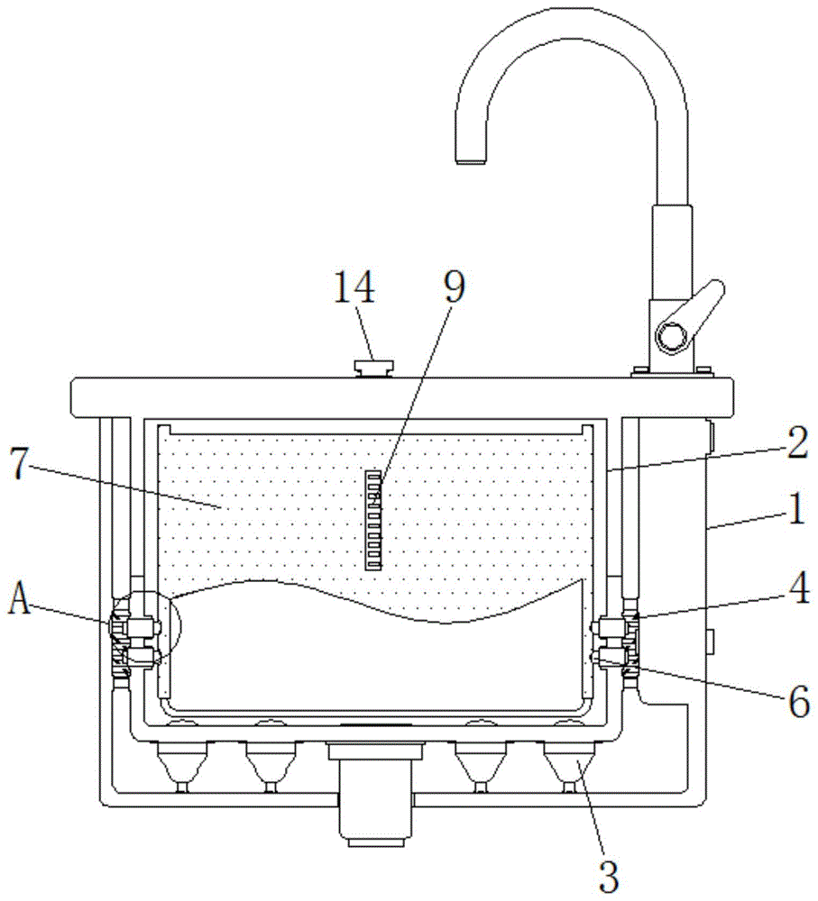 一种冷却用双层超声波水槽的制作方法