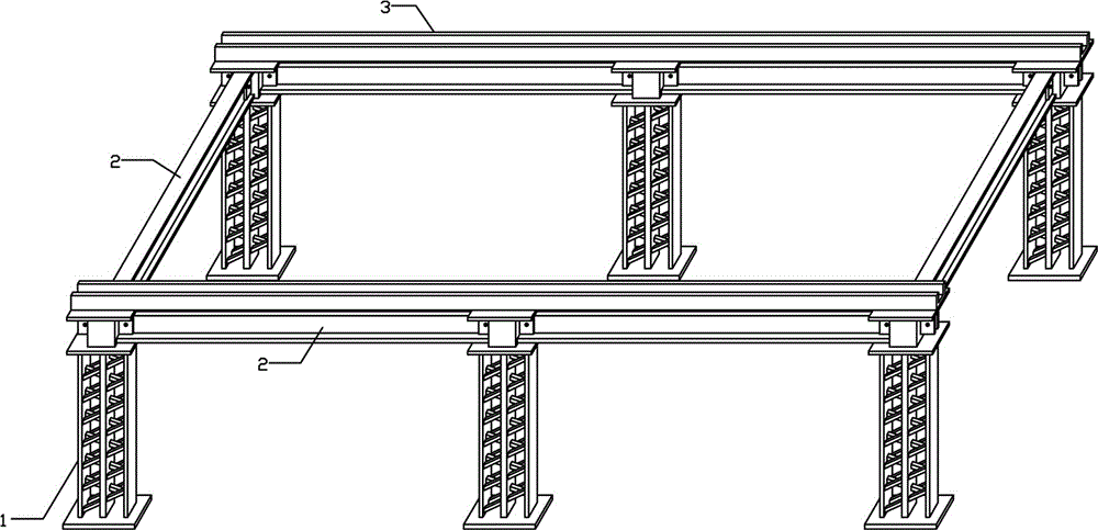 用于桥式起重机的钢结构支撑架的制作方法