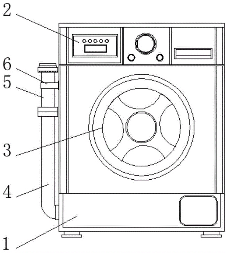 蒸汽洗衣除螨装置的制作方法