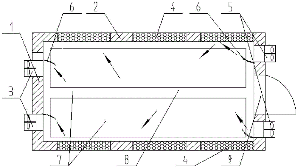 通风降温鸡舍的制作方法