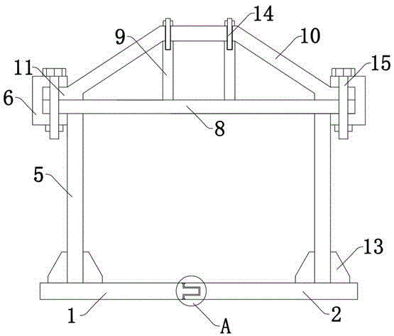 一种建筑墙体钢结构框架的制作方法