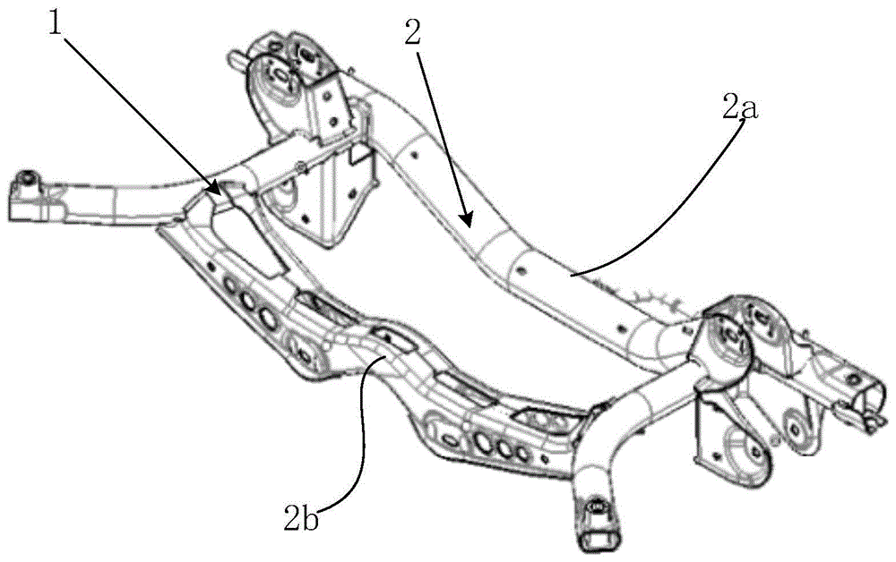 一种副车架定位结构和具有该结构的汽车的制作方法