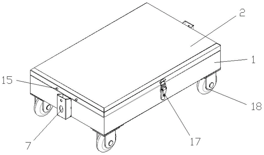 一种可拆装的工具箱的制作方法