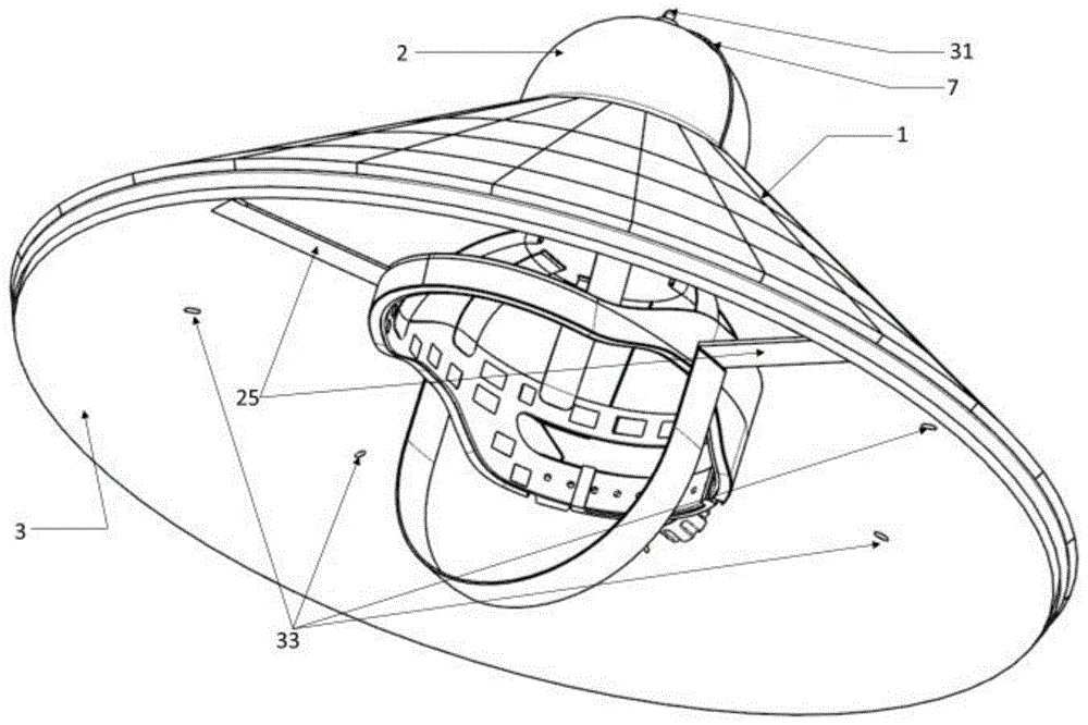 一种智能空调风扇帽的制作方法