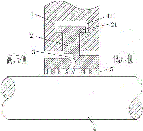 一种汽轮机自密封汽封的制作方法