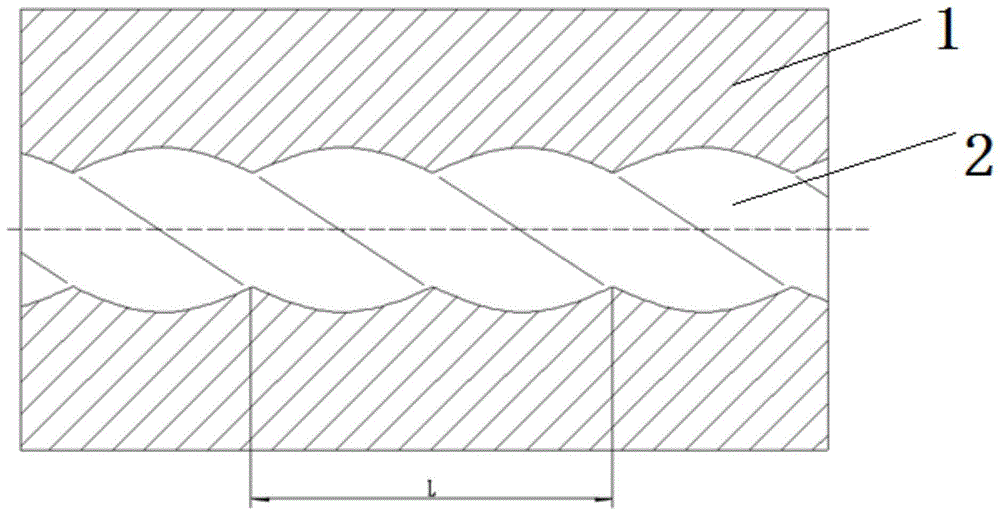 金属螺杆泵定子成型工艺的制作方法