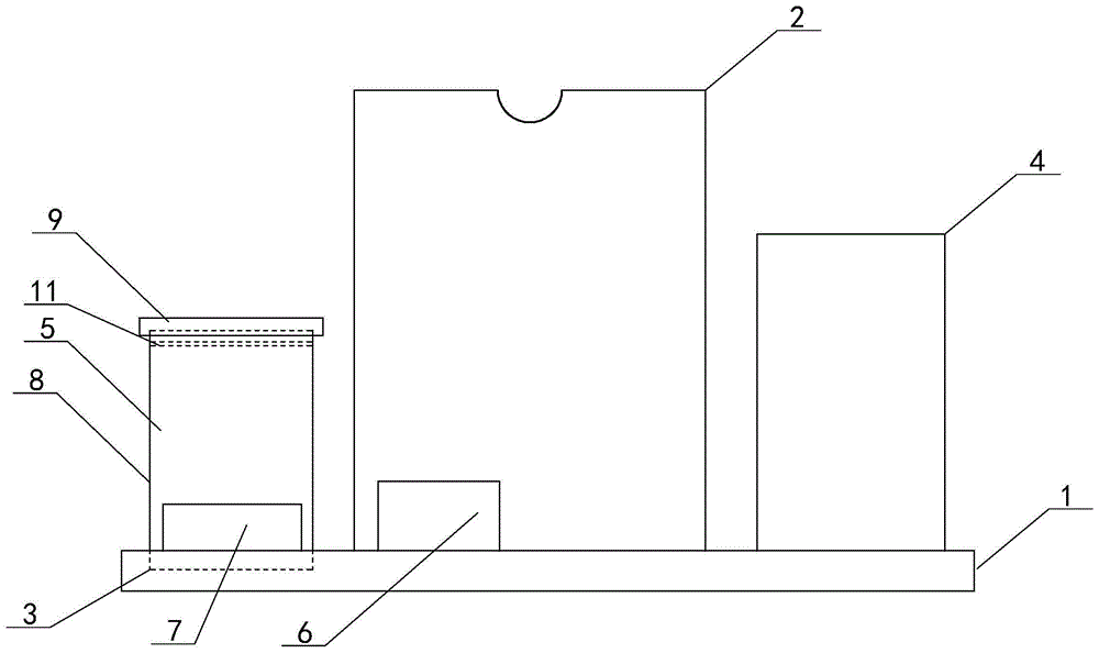 病房用棉签收集装置的制作方法