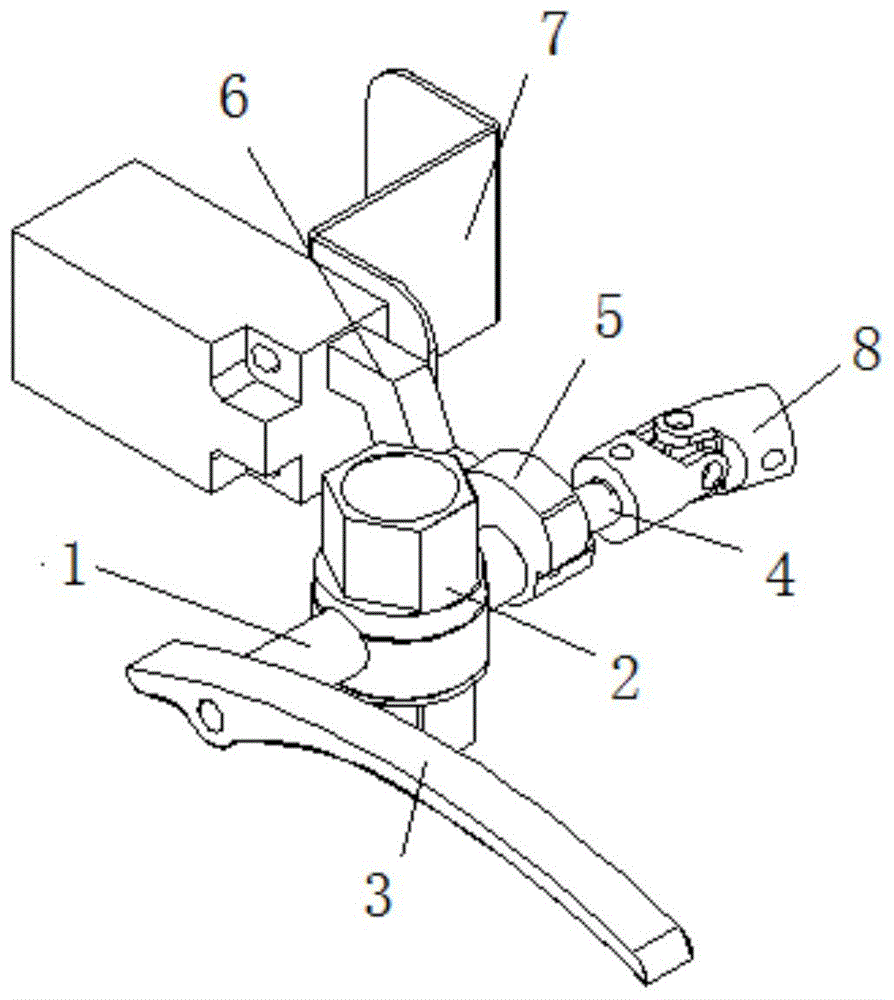商用燃气炉灶的风气联动装置的制作方法