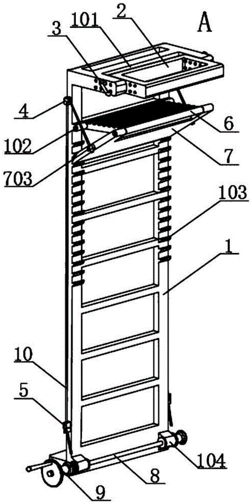 一种适应于不同墙面的悬挂梯调节控制方法与流程