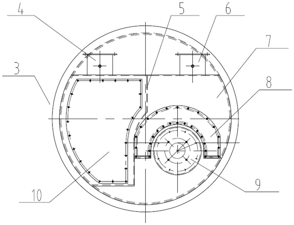 一种具有双集烟室的前烟箱的制作方法