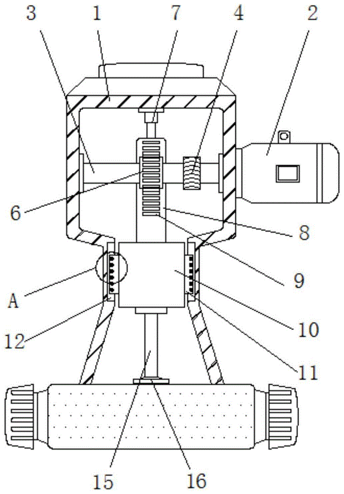 一种机械隔膜计量泵膜片传动机构的制作方法