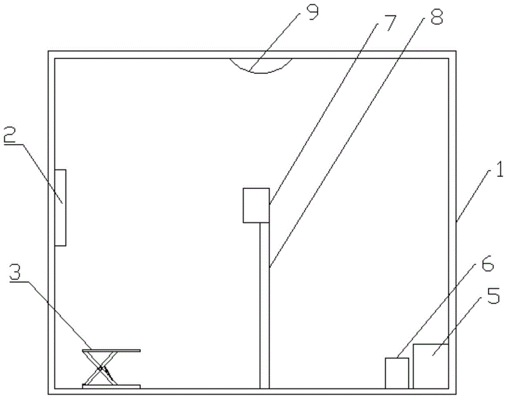 一种口岸查验专用集装箱式X光胸片机的制作方法