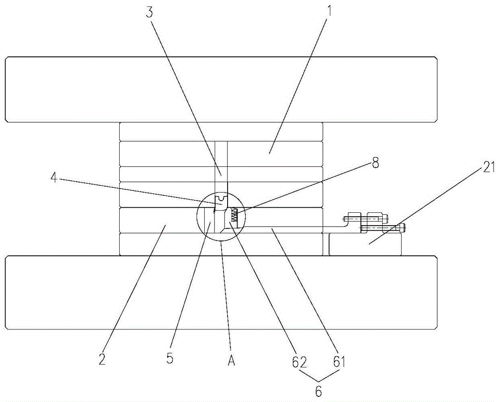 一种可调整式折弯成型结构的制作方法