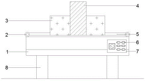 一种木板高精度切割固定架的制作方法
