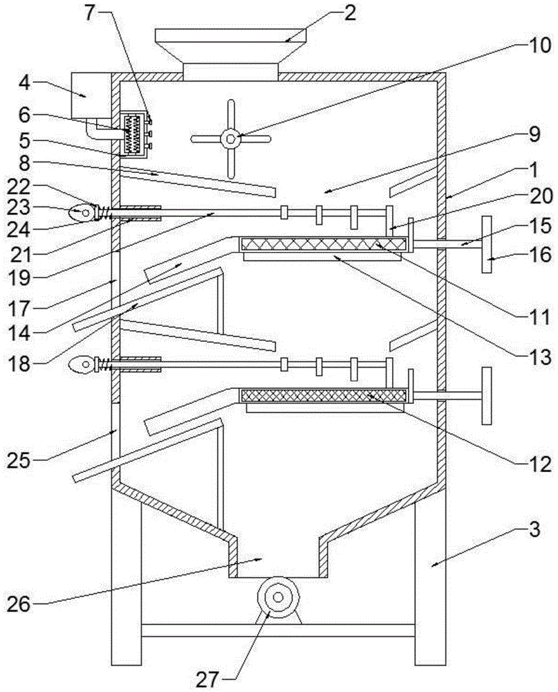 一种建筑工程用沙子筛选装置的制作方法