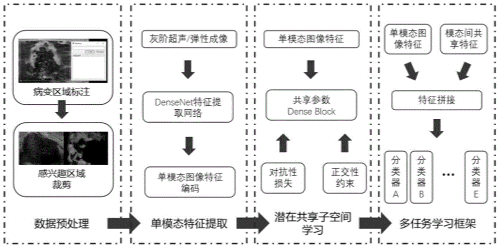 多模态超声影像分类方法以及乳腺癌诊断装置与流程