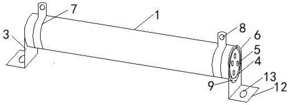 一种轻型绕线电阻器的制作方法