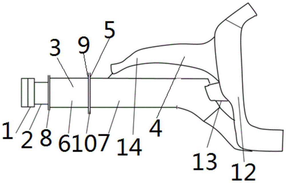 一种乘用车前纵梁结构的制作方法